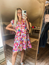 Load image into Gallery viewer, Jordan Floral Print Mini Dress