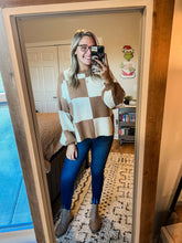 Load image into Gallery viewer, Checkered Sweater
